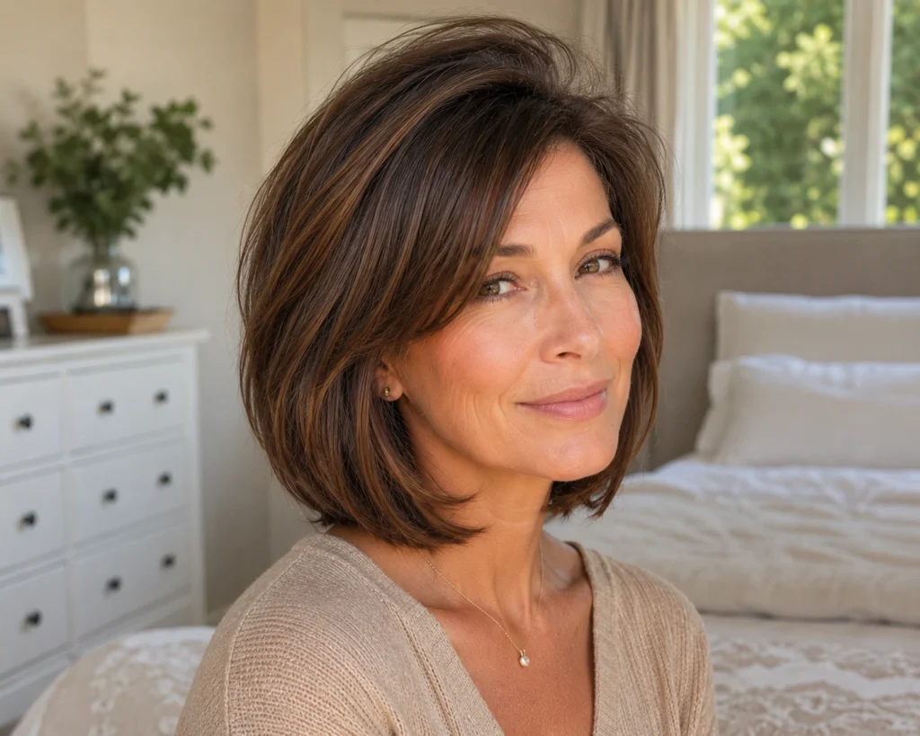 Collarbone Bob For Fine Hair