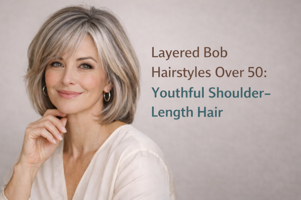 Layered Bob Hairstyles Over 50