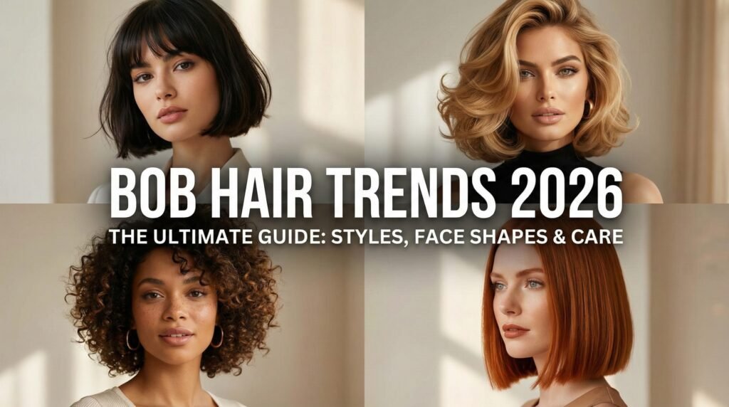 The Ultimate Guide to Bob Hair Trends in 2026: Styles, Face Shapes & Care