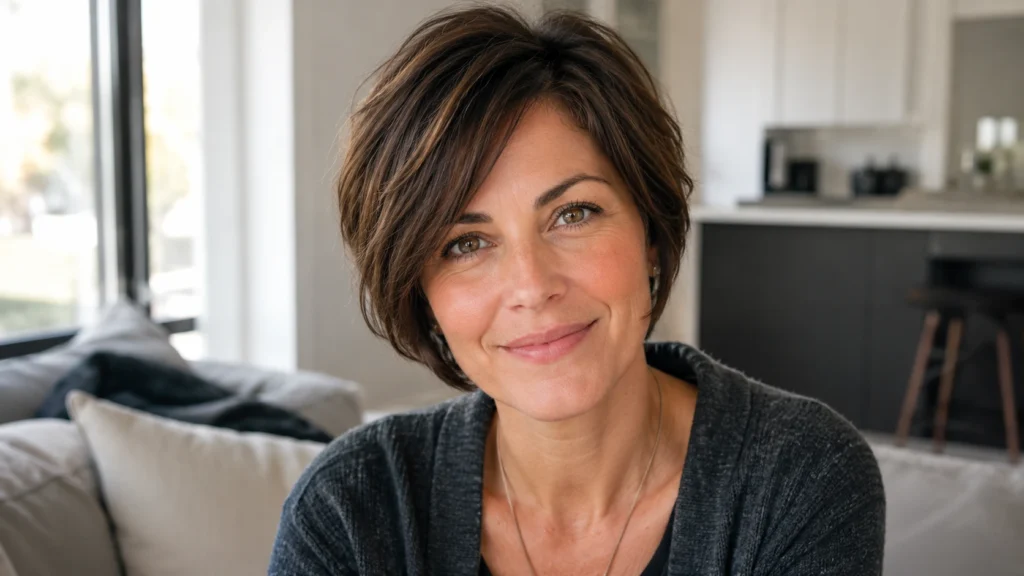 Low Maintenance Pixie Bob Haircut