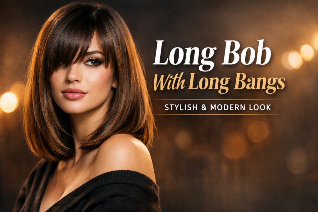 Long Bob With Long Bangs