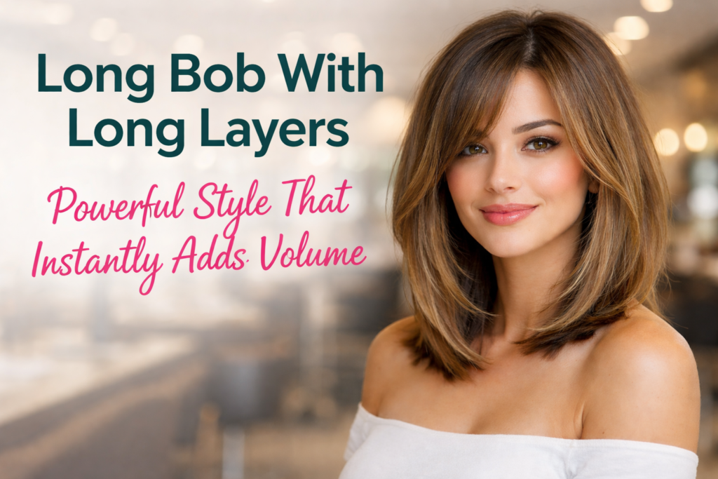 long bob with long layers
