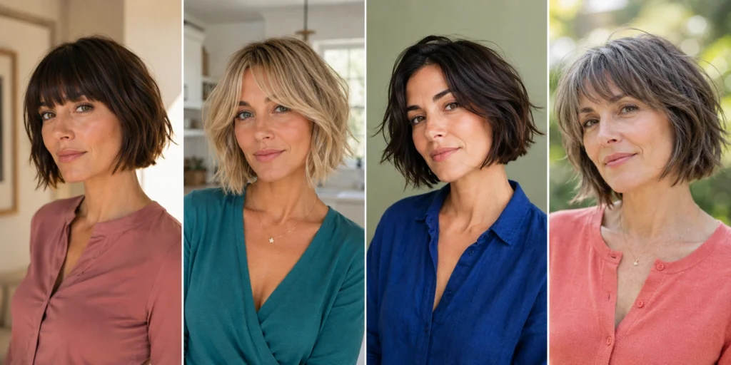 Choppy Short French Bob