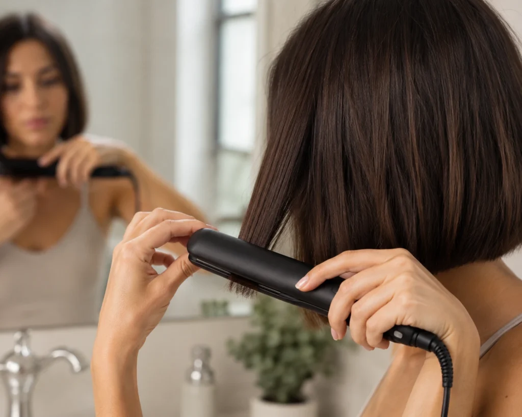 Style a French Bob No Bangs