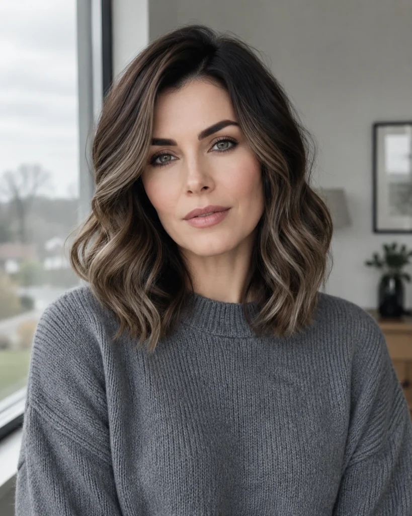 Ash Brown Balayage