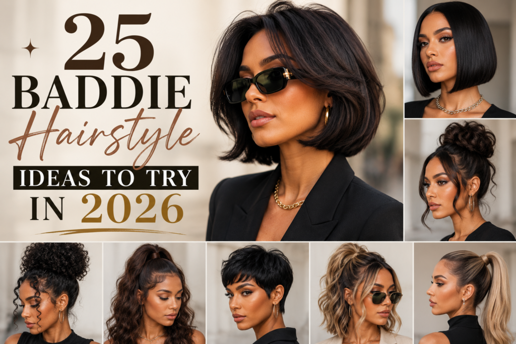25 Baddie Hairstyle Ideas That Slay in 2026