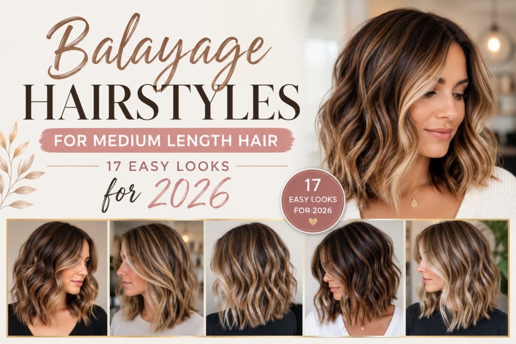 Balayage Hairstyles For Medium Length Hair