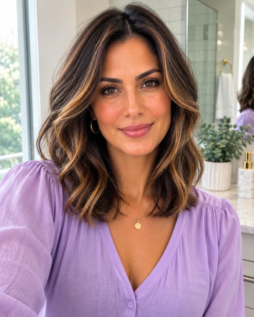 Face-Framing Balayage