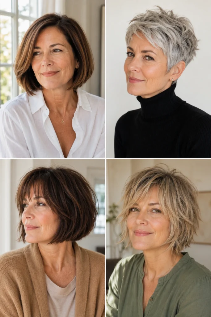 Short Hairstyles For Women Over 50