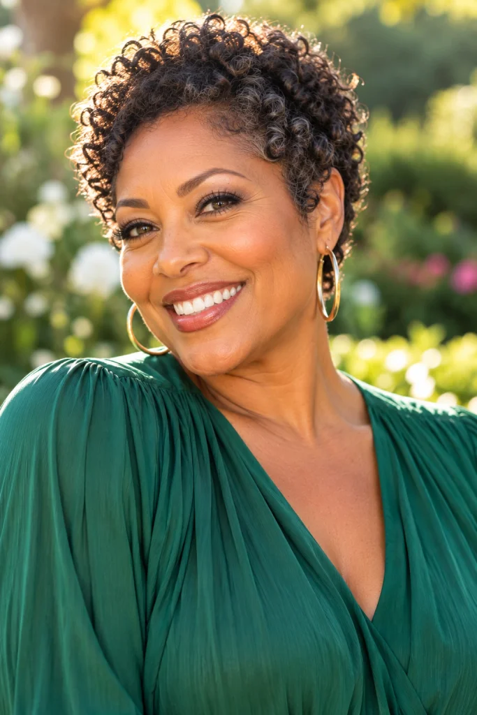The Curly Pixie for Natural Texture