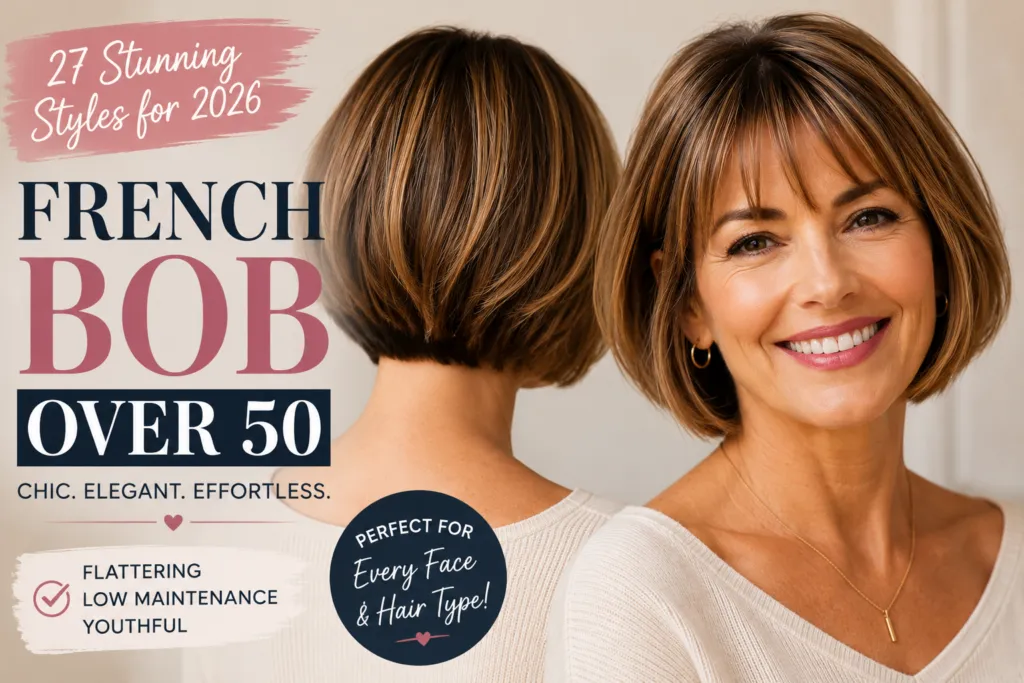The French Bob Over 50