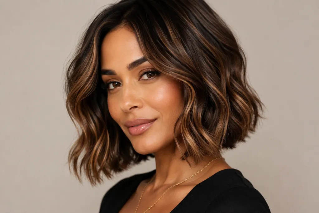 Balayage Hairstyles For Dark Brown Hair
