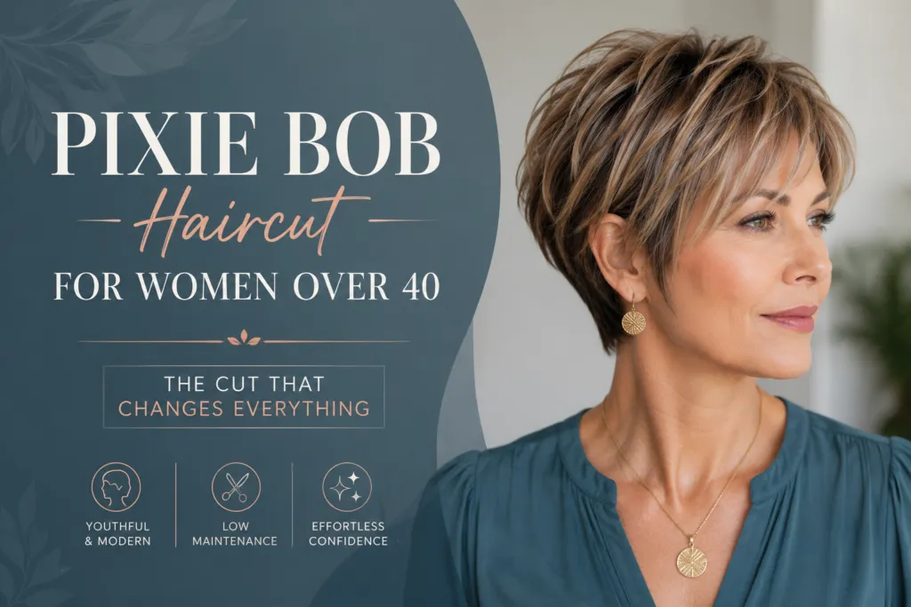 pixie bob haircut for women over 40