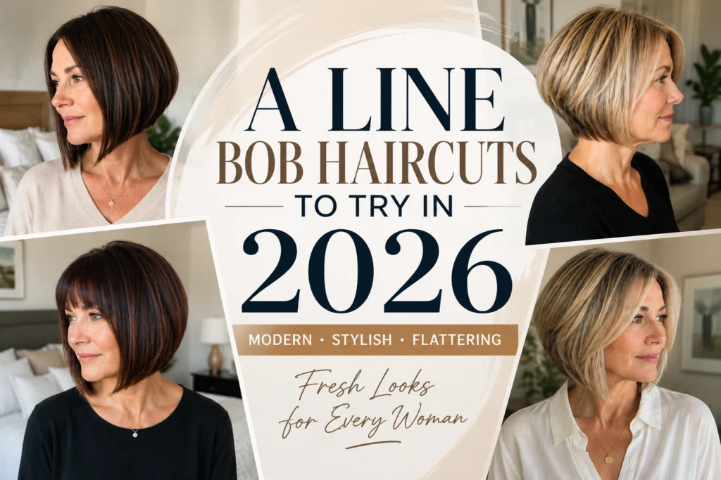 A-Line Bob Haircuts
