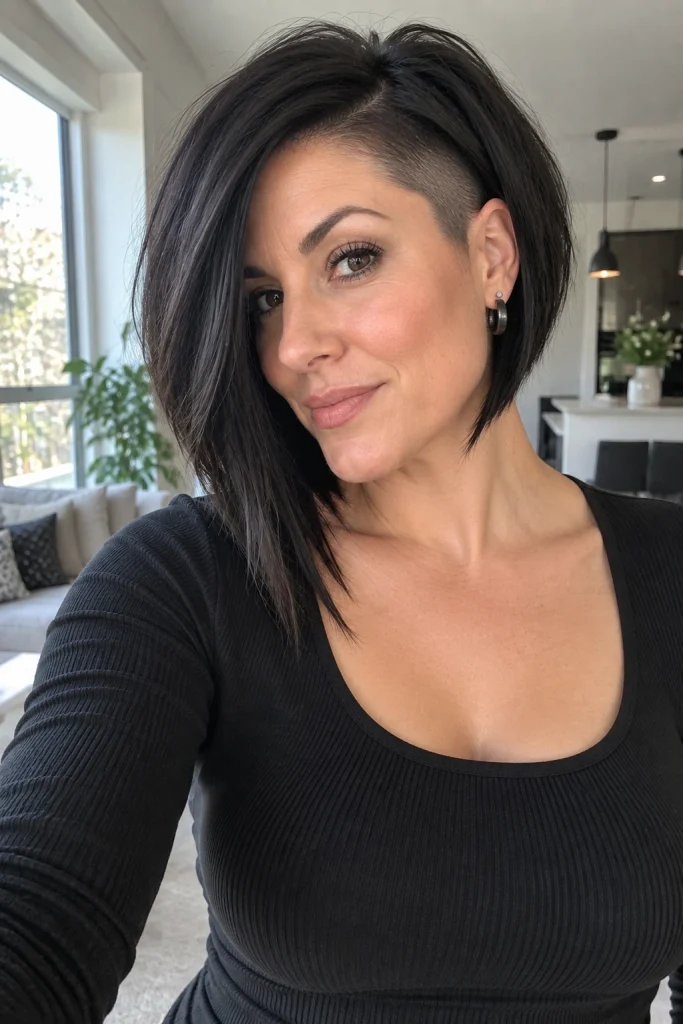 Edgy Angled Bob