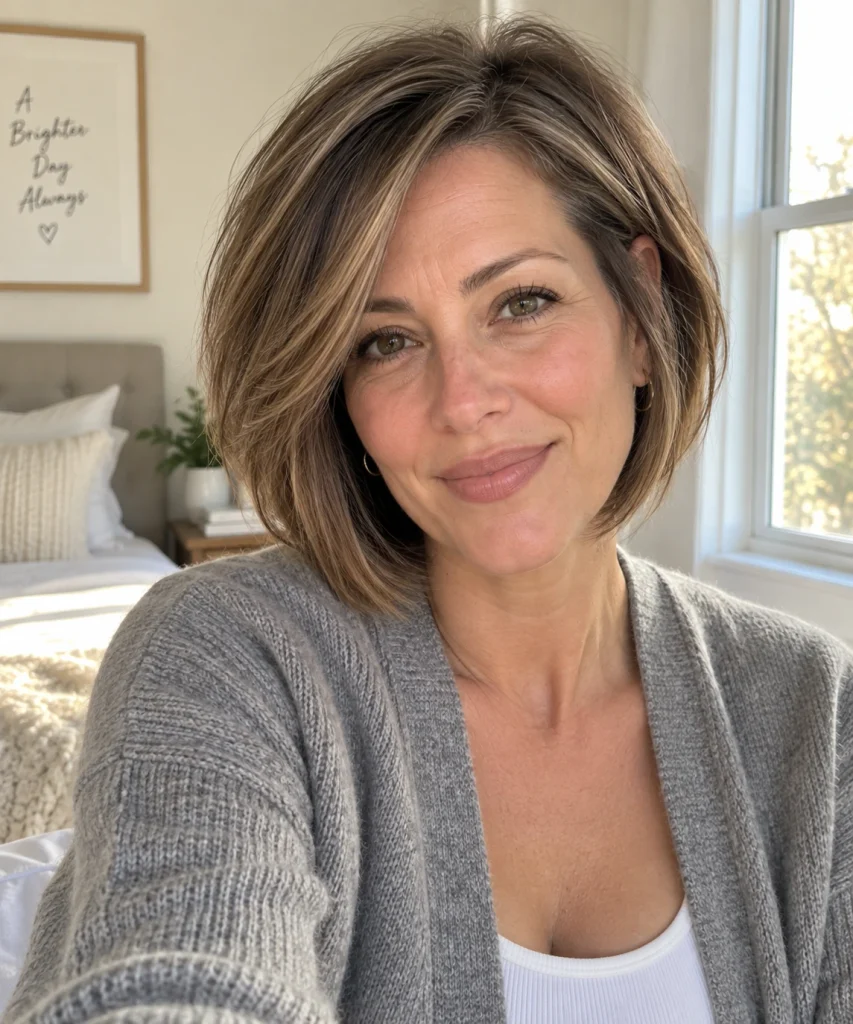 Soft Angled Bob
