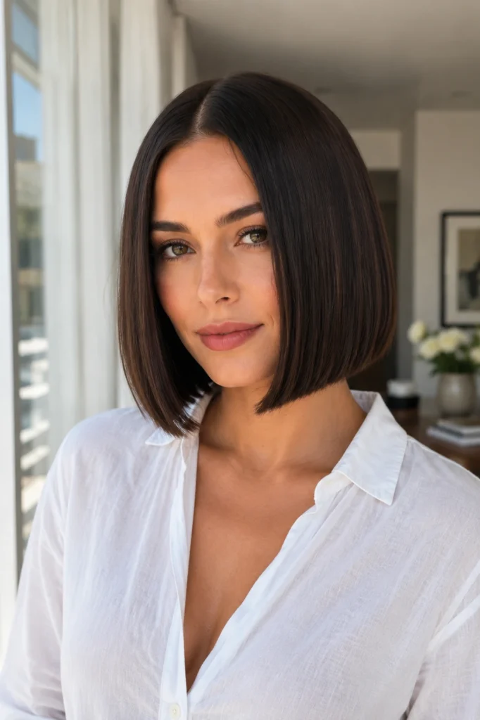 The Classic Sleek Box Bob