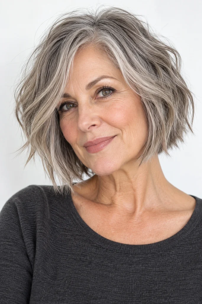 The Textured Bob With Choppy Ends