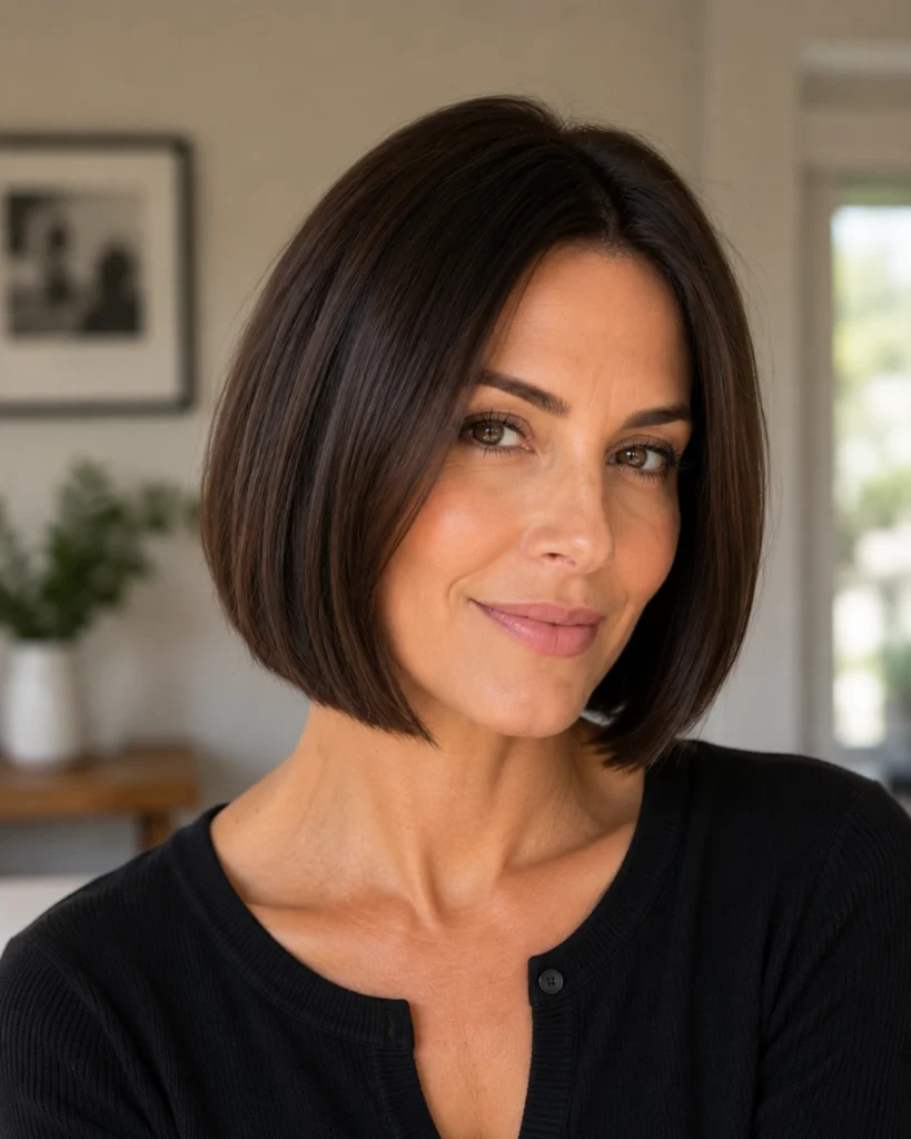 Chocolate Brown Bob