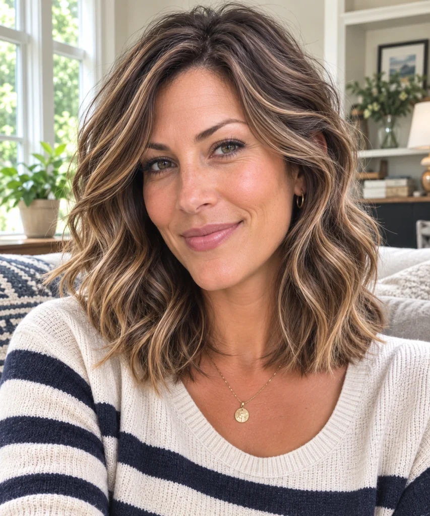 Partial Perm on Short Hair