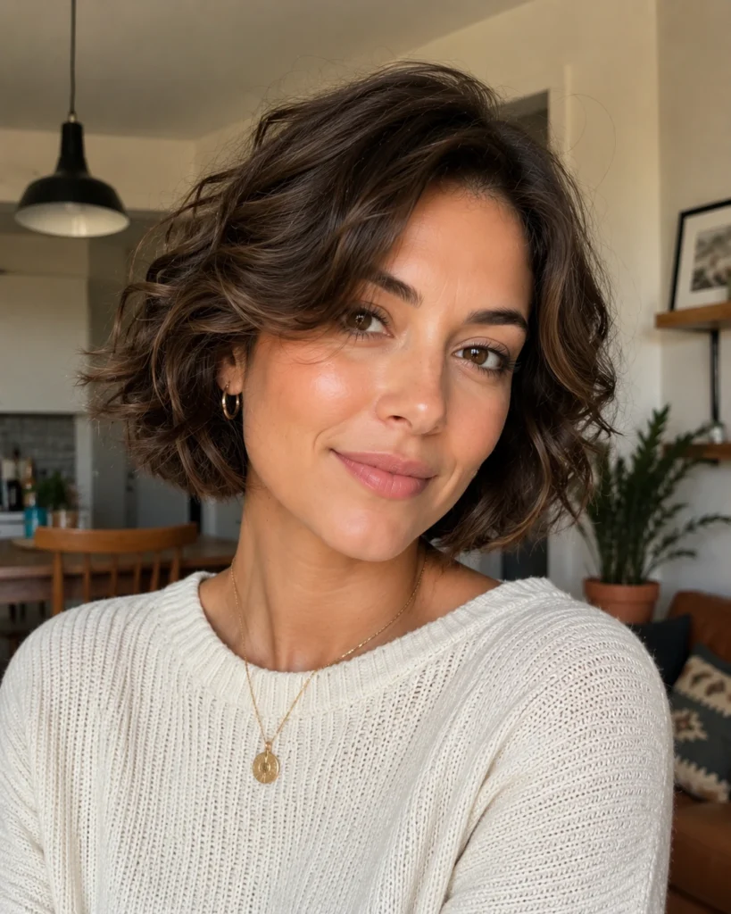 Digital Perm on Short Hair