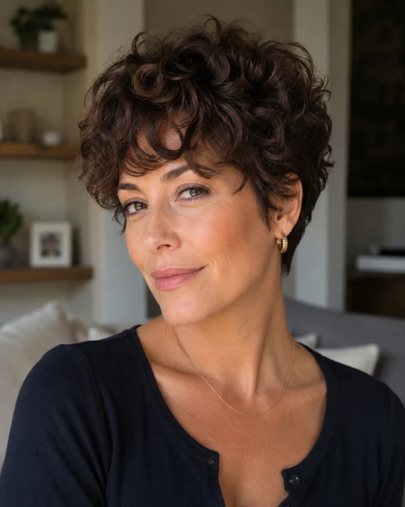 Perm on Short Pixie Cut