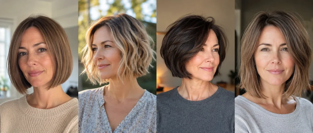 Bob Haircuts for Thin Hair to Look Thicker