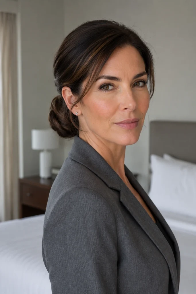 Classic Low Chignon