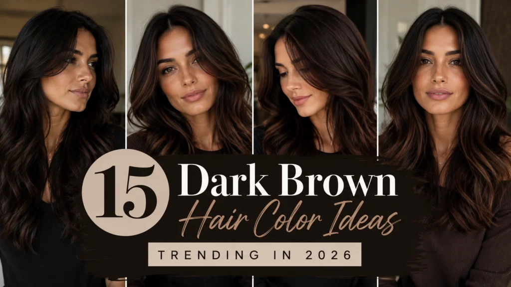 Dark Brown Hair Color Ideas