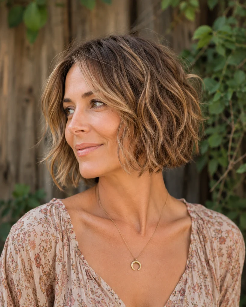 The Boho Bob for Fine Hair