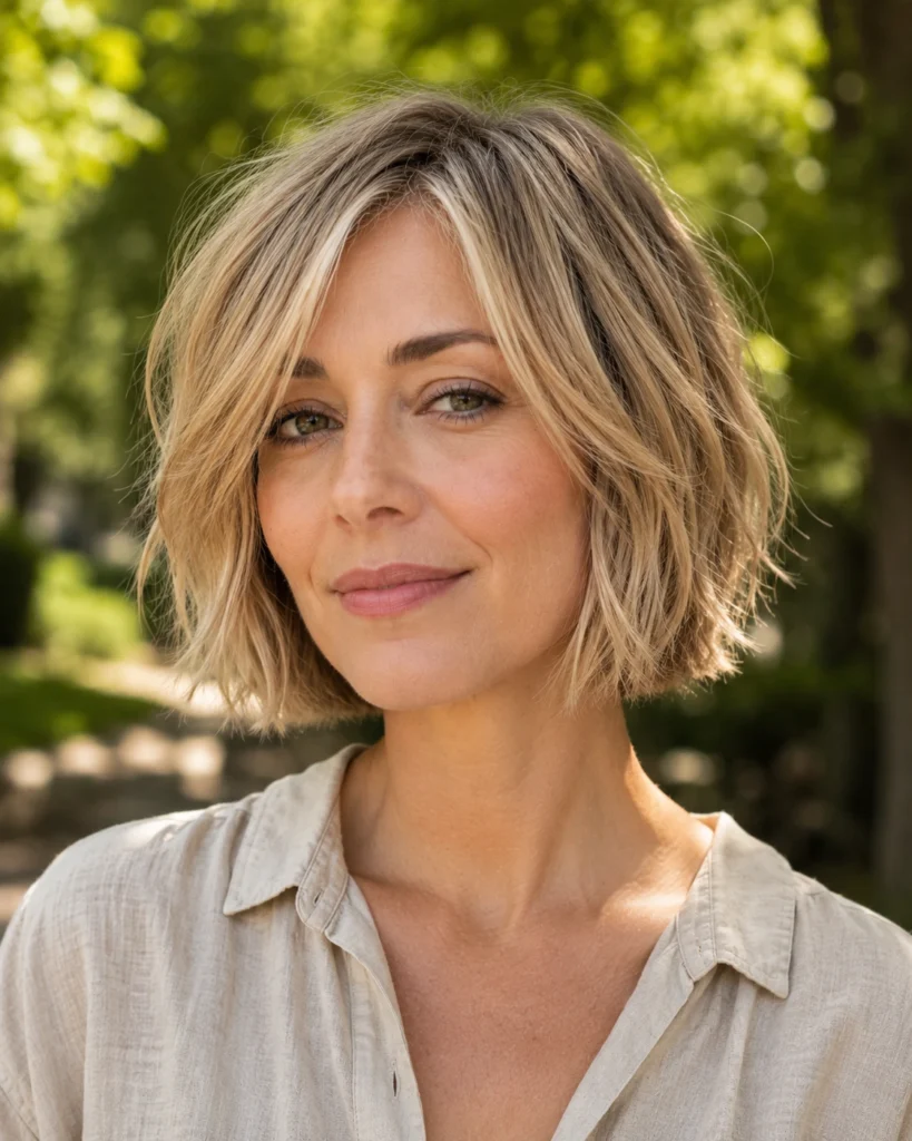 The Textured Bob with Soft Layers
