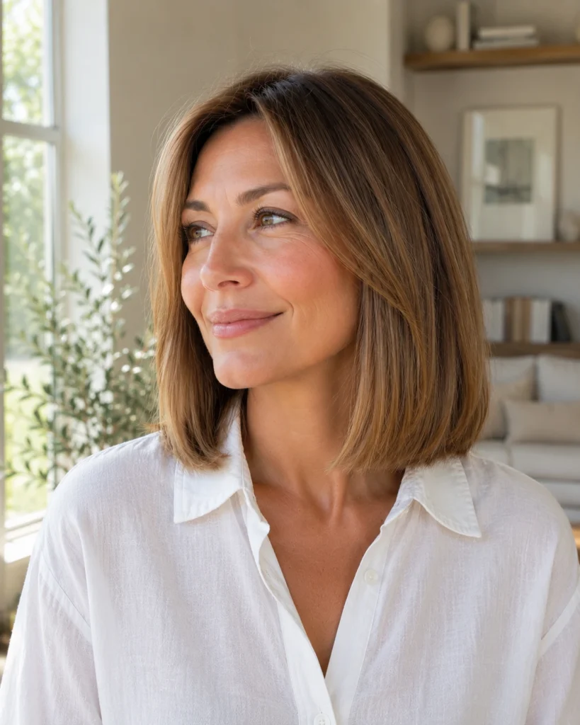 Shoulder Length Bobs for Fine Hair