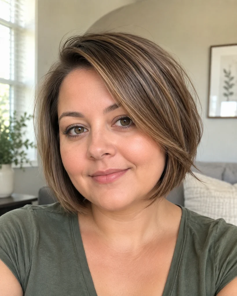The Layered Bob for Fine Hair