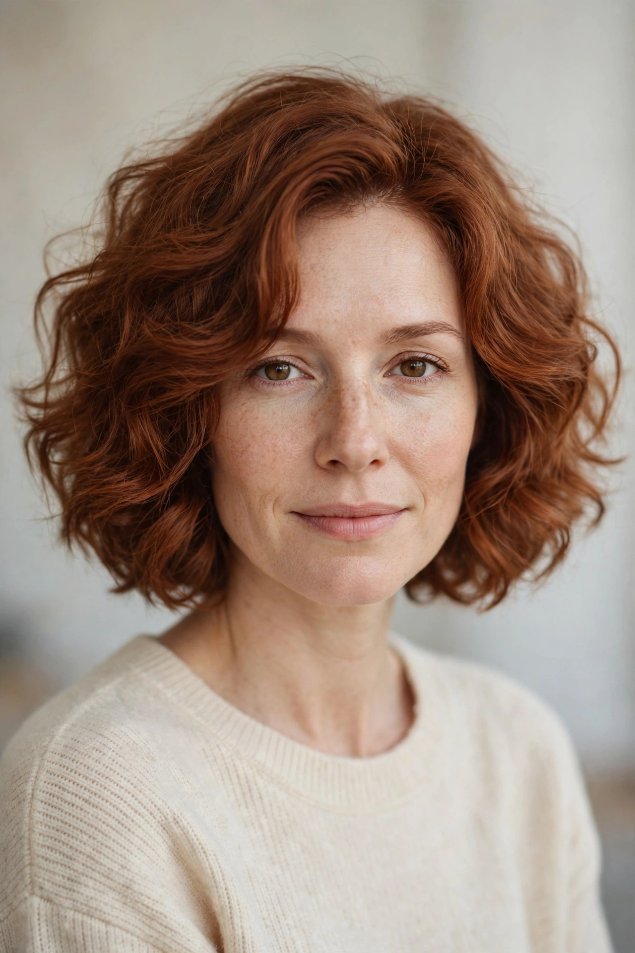 Wavy cloud bob with loose airy waves