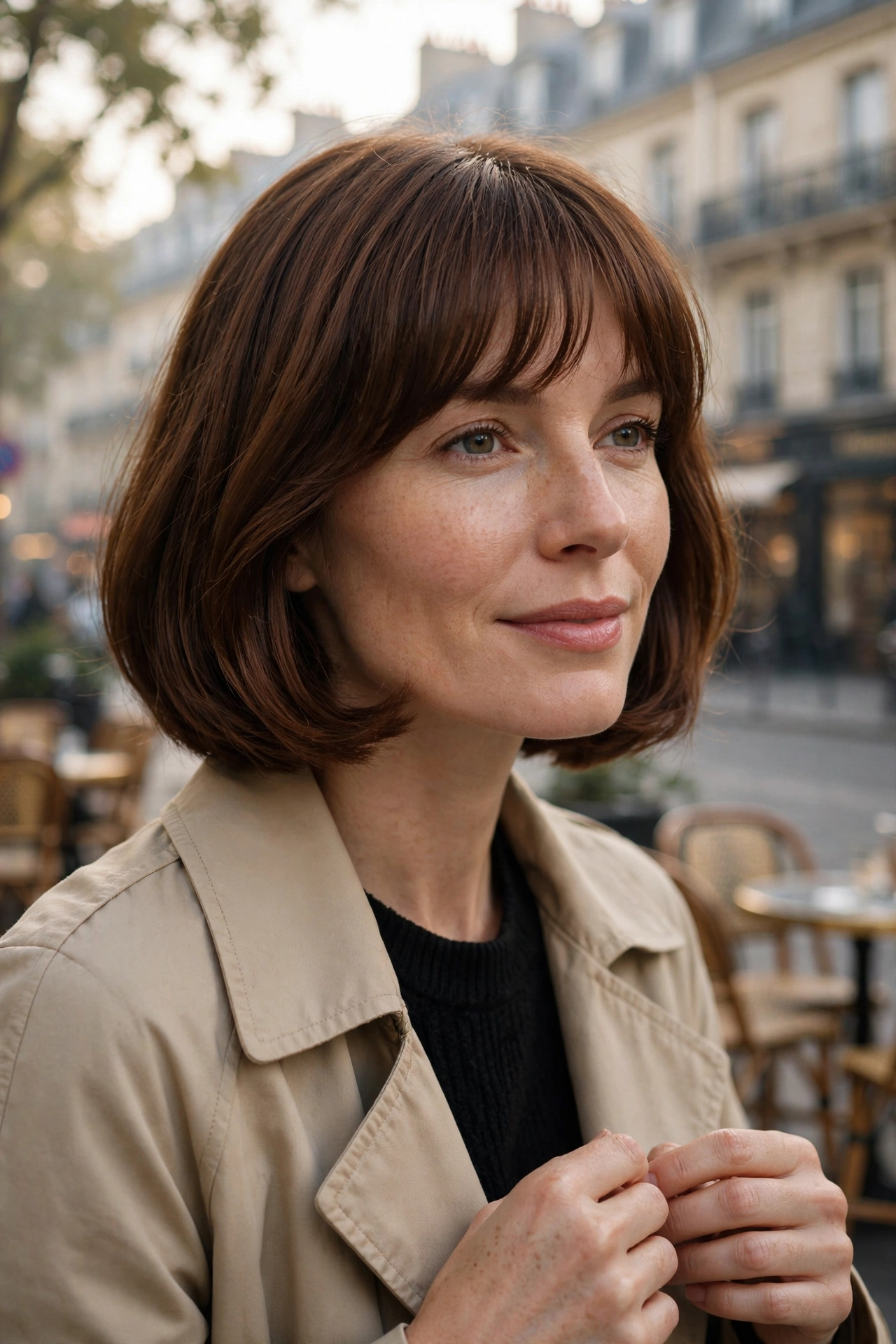 classic french bob haircut