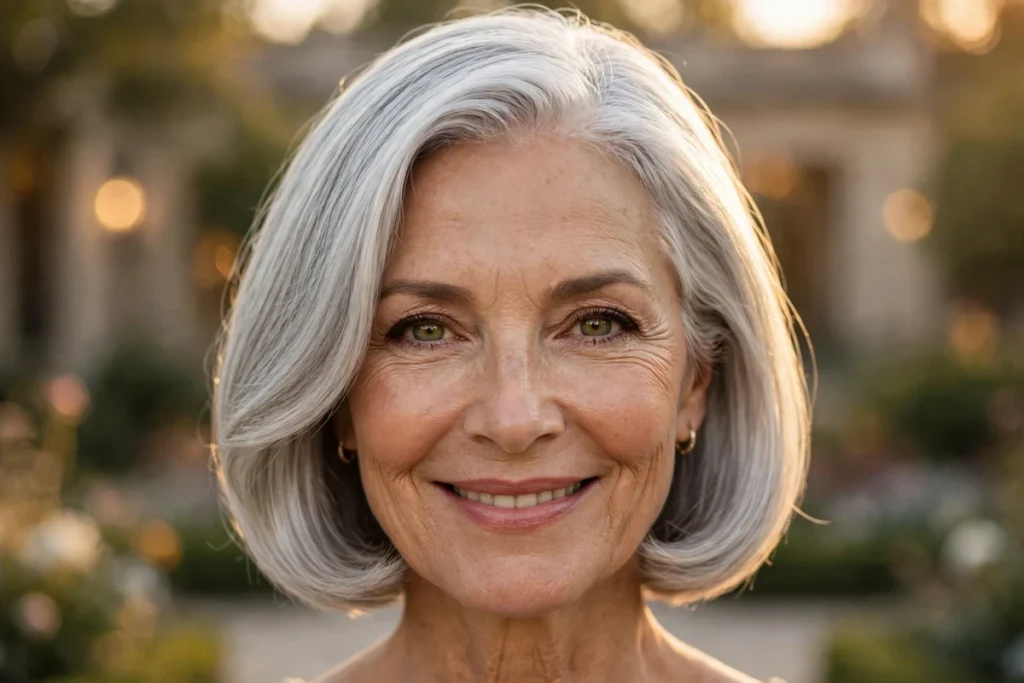 20 Flattering Italian Bob Styles for Older Women