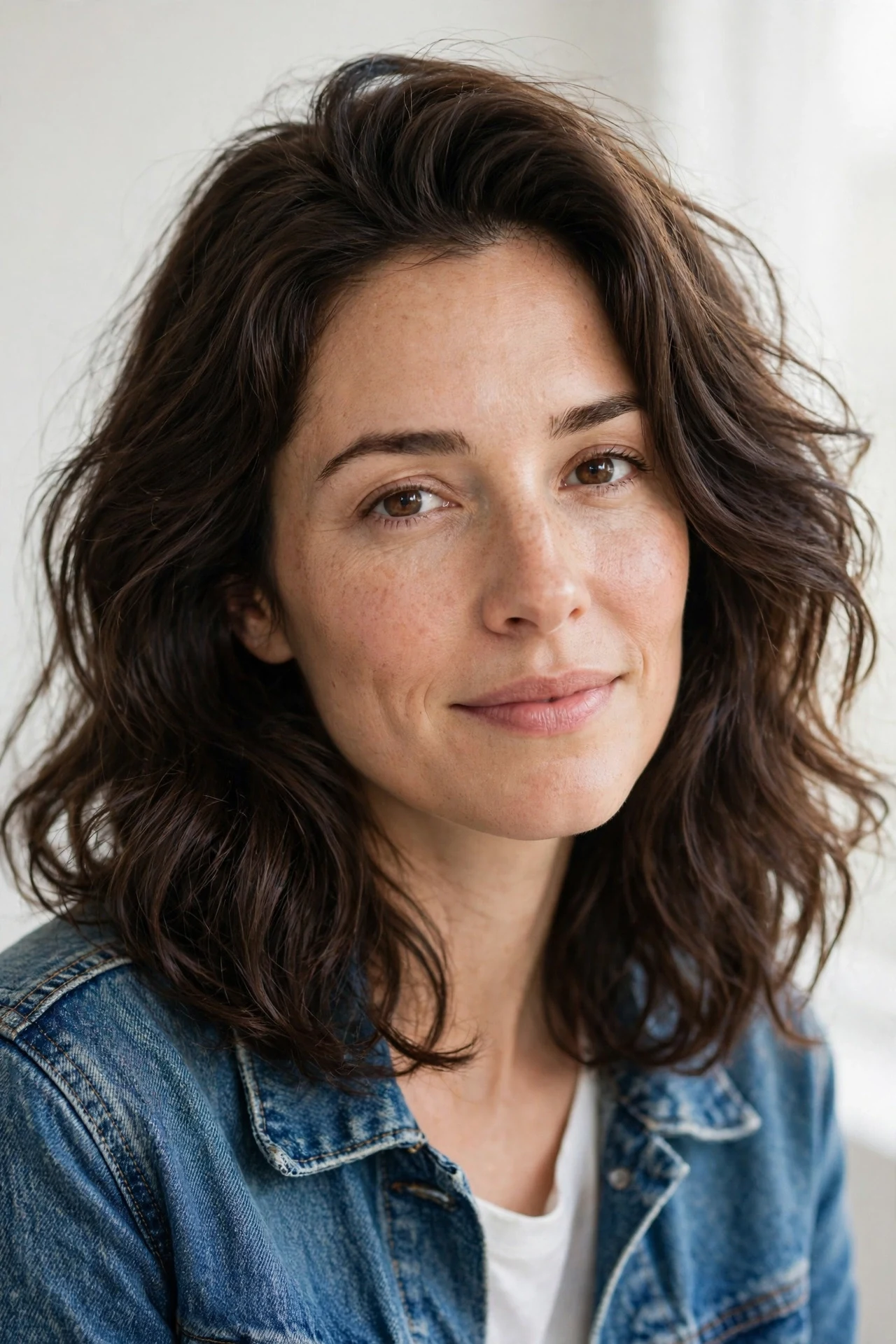 Second day long bob refreshed with dry shampoo and root lift