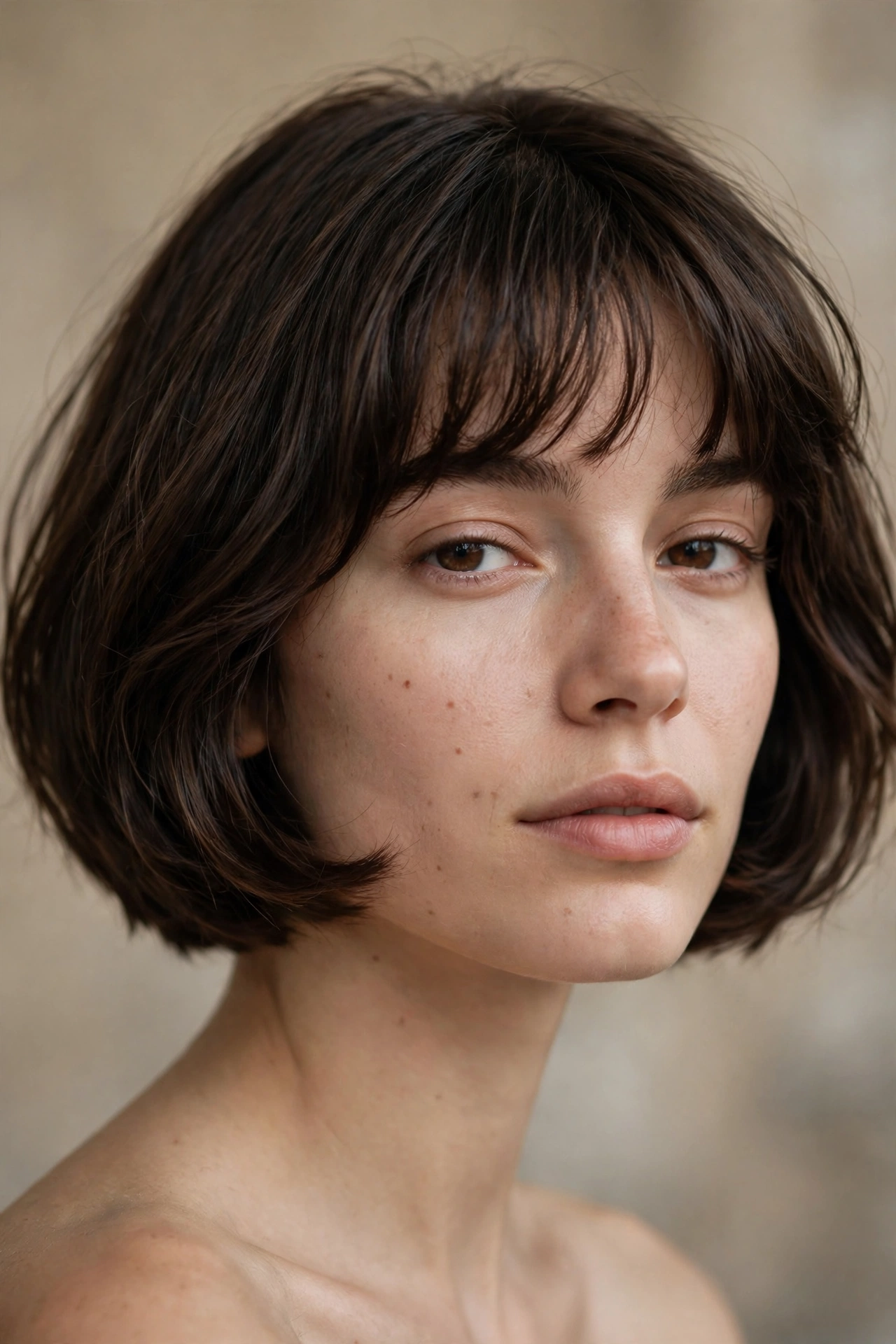Effortless low maintenance French bob