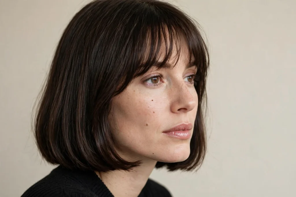 French bob straight hair - 20 sleek styles and styling ideas