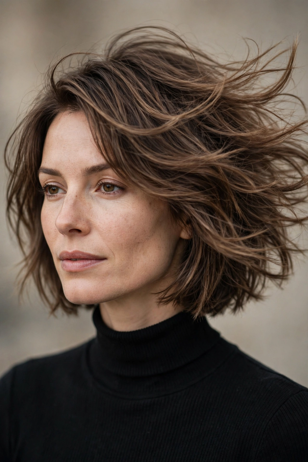 Modern textured swing bob with soft current movement