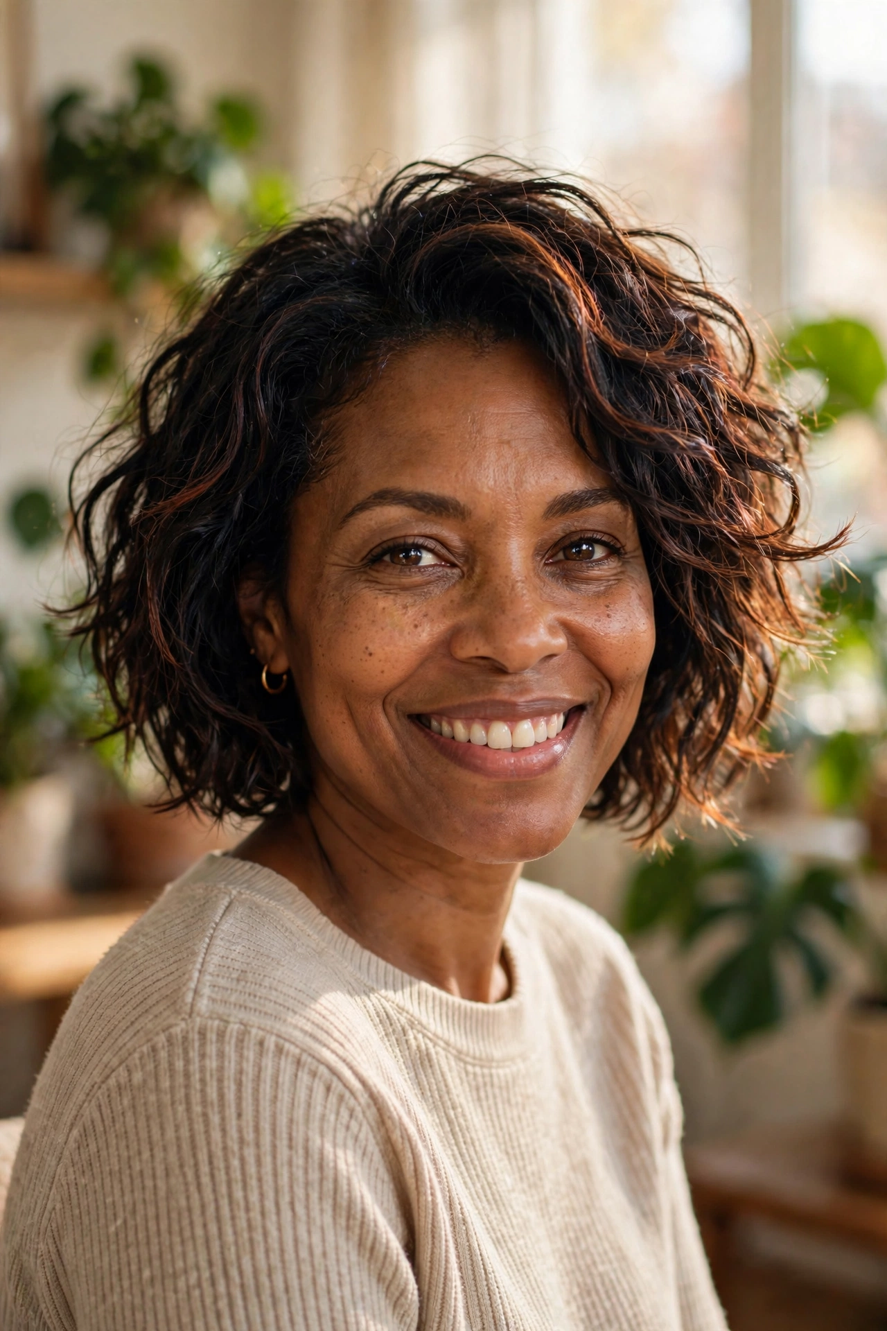 textured french bob haircut