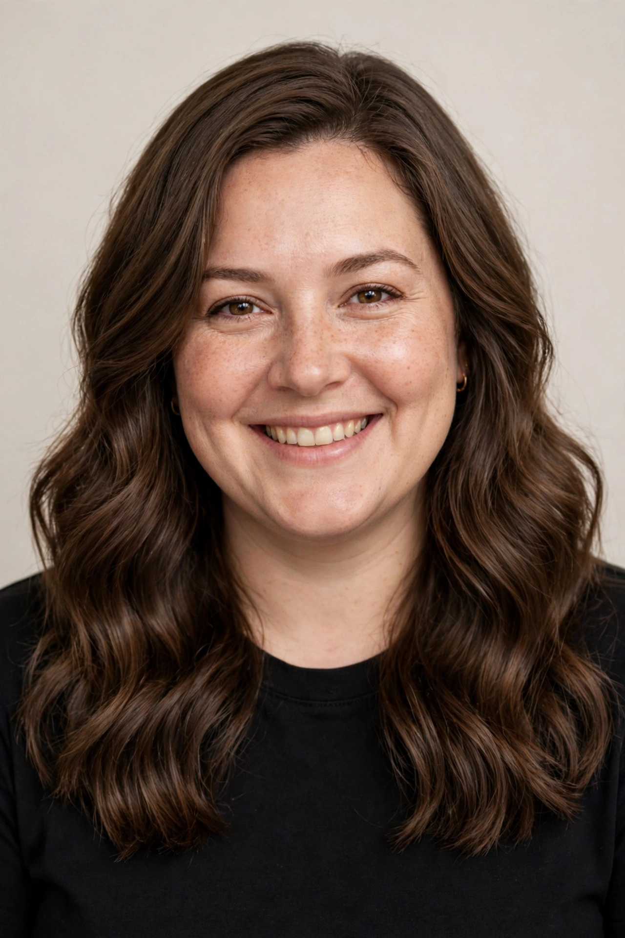 Wavy lob for a round face with elongating waves